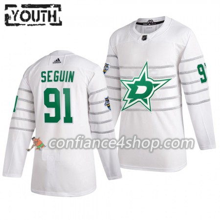 Adidas Maillot de Hockey Dallas Stars Tyler Seguin 91 Blanc 2020 NHL All-Star Authentic - Enfant